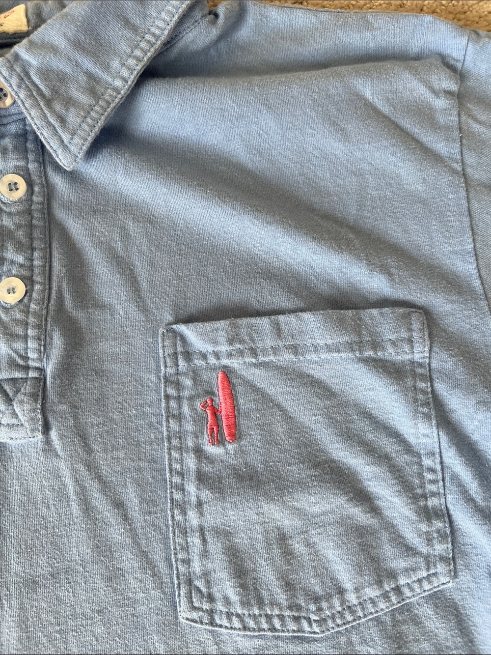 Johnnie O Blue Polo - Picture 2 of 3